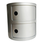 Modules componibili kartell argent, a. castelli