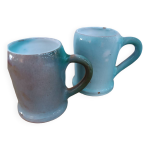 Mug en c�ramique bleue