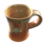 Mug grès flammé signé Mug grès flammé signé