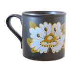Mug kiln cratf, poterie anglaise, staffordshire, made in england, vintage, marron Mug kiln cratf, poterie anglaise, staffordshire, made in england, vintage, marron