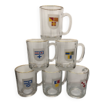 Mug shope  bire drapeau vintage