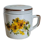 Mug tisanire  fleurs