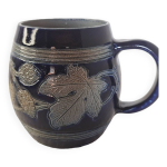 Mug v�ritable gres d'alsace sign�