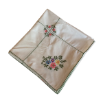 Nappe ancienne brode