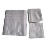 Nappe ancienne damasse 220x130cm + 8 serviettes