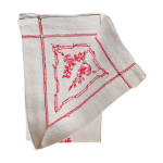 Nappe brode ancienne