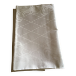 Nappe damassée blanche Nappe damassée blanche