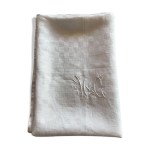 Nappe mc rect 205x178 damasse carreaux grge