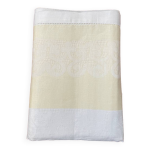Nappe rectangulaire 150x225 en damass� de lin neuve