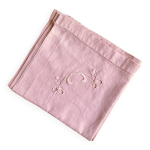 Nappe � th� ancienne, lin brod�