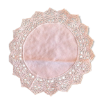 Napperon en dentelle en coton 17 cm