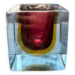 Objet en verre de murano dcoratif par flavio poli pour seguso