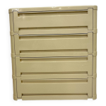 Olaf von bohr pour kartell mod. commode 4963, italie annes 1970
