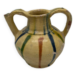 Orjol en terre cuite jaune verniss france sud ouest xix eme sicle