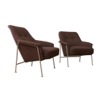 Paire de fauteuils 162 par theo ruth pour artifort