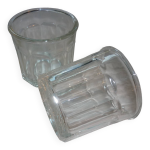 Paire de 2 pots à confiture anciens 500 ml Paire de 2 pots à confiture anciens 500 ml