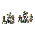 Paire d appliques italiennes Paire d appliques italiennes