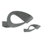 Paire d appliques en mtal chrom  mesmeri  par artemide, italie 1980