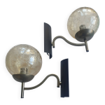 Paire d'appliques murales anciennes