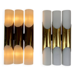 Paire d'appliques rolf kr�ger pour paul neuhaus leuchten, 1960s