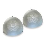 Paire d'appliques modle utopia 32 artmide, annes 80