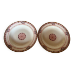 Paire d assiettes en porcelaine haviland anciennes