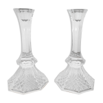 Paire de bougeoirs avon lead crystal Paire de bougeoirs avon lead crystal