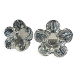 Paire de bougeoirs en cristal, daum annes 60