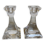 Paire de bougeoirs villeroy et boch
