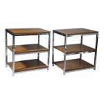 Paire de bouts de canap� ann�es 70