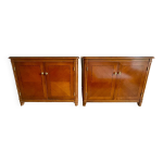 Paire de buffets de style louis xvi poque xxeme sicle
