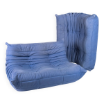 Paire de canaps togo par michel ducaroy pour ligne roset