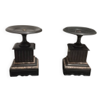 Paire de cassolettes de chemin�e