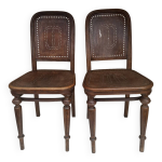 Paire de chaise bistrot thonet vienne