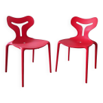 Paire de chaises calligaris modle area 51