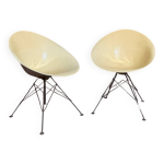 Paire de chaise �ros par philippe starck