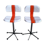 Paire de chaises hautes métal mirima Paire de chaises hautes métal mirima