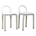 Paire de chaises kartell par anna castelli ferrieri