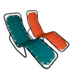 Paire de chaises longues  barwa  de john waldheim et edgar bartolucci 1950