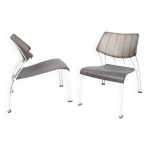 Paire de chaises longues d'extrieur ps hssl par monika mulder pour ikea, 1990