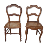 Paire de chaises louis philippe