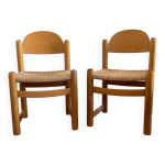 Paire de chaises modle padova par hank lowenstein annes 70