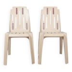 Paire de chaises pierre paulin Paire de chaises pierre paulin
