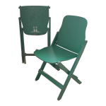 Paire de chaises pliantes us army