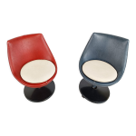 Paire de chaises polaris par pierre guariche pour meurop, années 1960 Paire de chaises polaris par pierre guariche pour meurop, années 1960