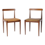 Paire de chaises de salle à manger vintage en palissandre danois, années 1960, style moderne du milieu ... Paire de chaises de salle à manger vintage en palissandre danois, années 1960, style moderne du milieu ...