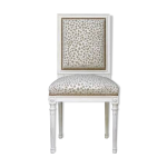 Paire de chaises style louis xvi - fabrication moissonnier