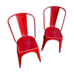 Paire de chaises tolix