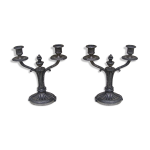Paire de chandeliers anciens