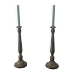 Paire de chandelier en bronze, vintage